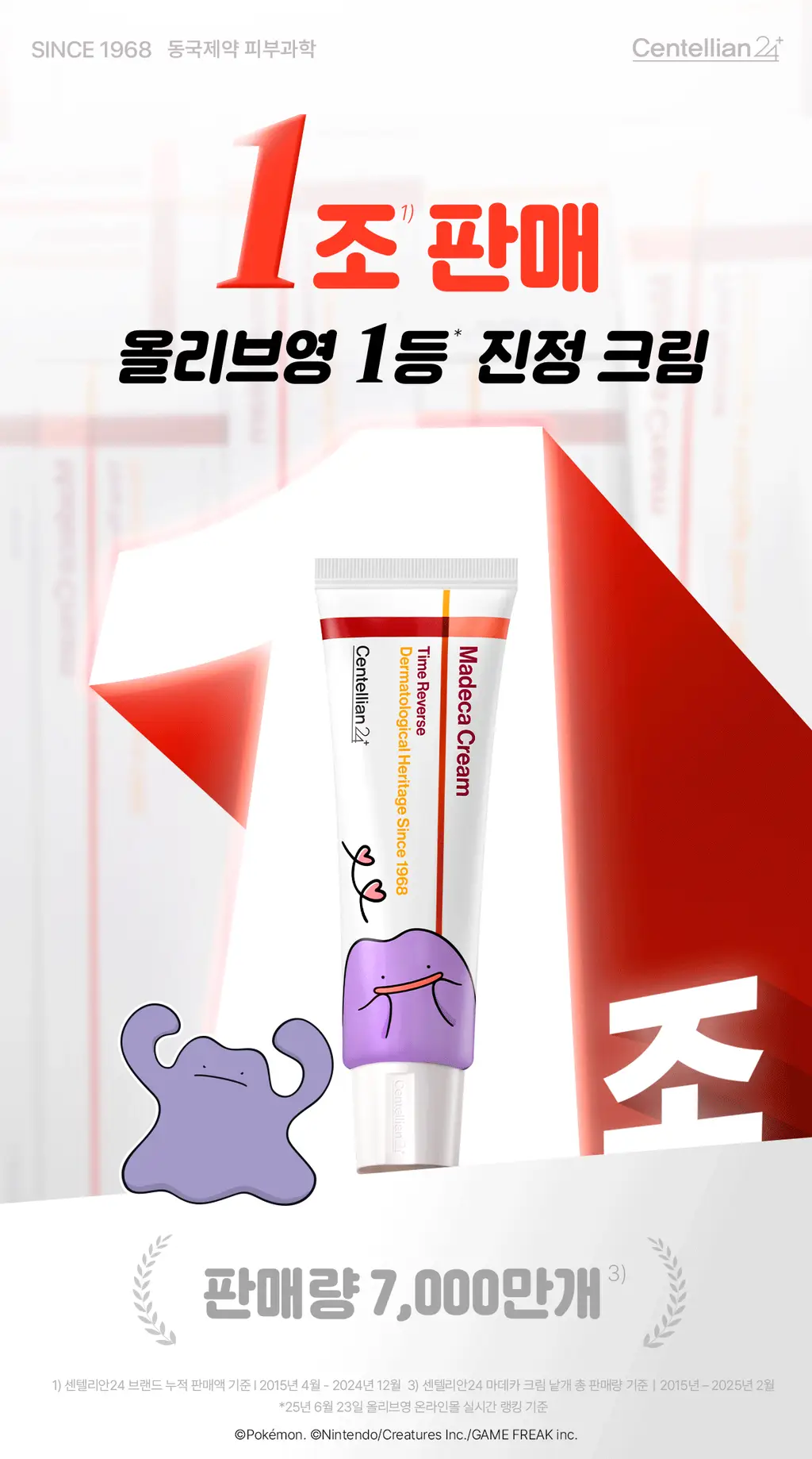 [메타몽 콜라보] 센텔리안24 마데카 크림 타임 리버스 50ml 더블 기획(+15ml*2) + 포켓키링백 상세페이지 8